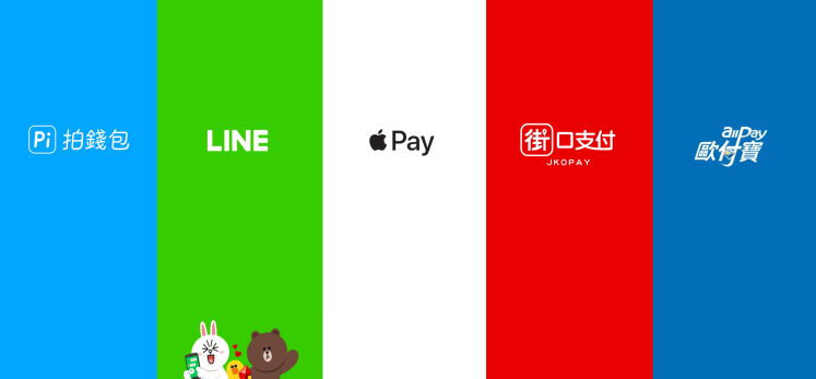 行動支付五強